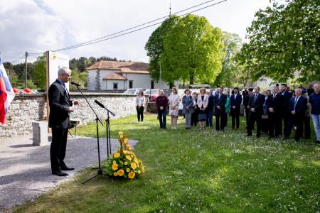 POSTAVITEV TEMELJNEGA KAMNA V ŠMIHELU 9.5.2022 - Valter Leban-7068